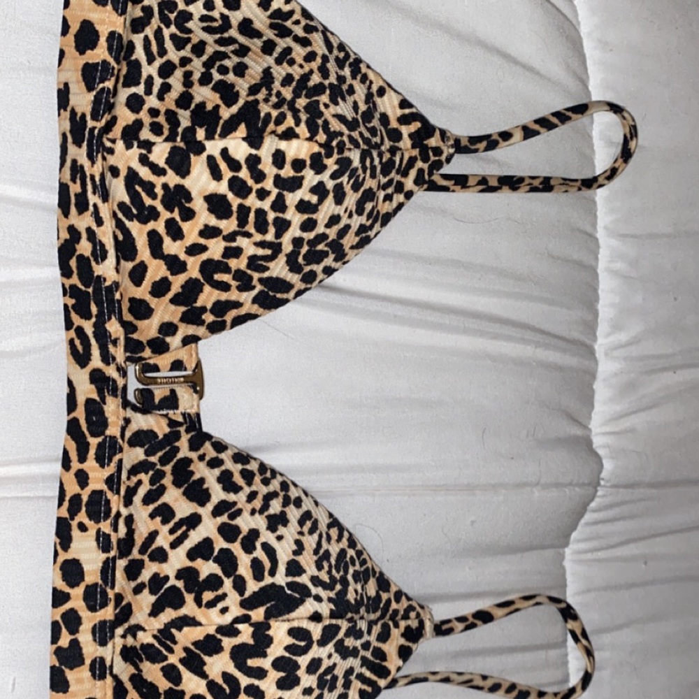 Hollister triangle bikini top